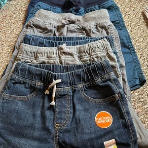 Lot of 6 pairs Boys size 6 Shorts. Jumping Beans, Gymboree, Carters